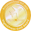 FlightXpress Gold Award